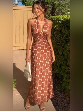 Halter Midi Dress